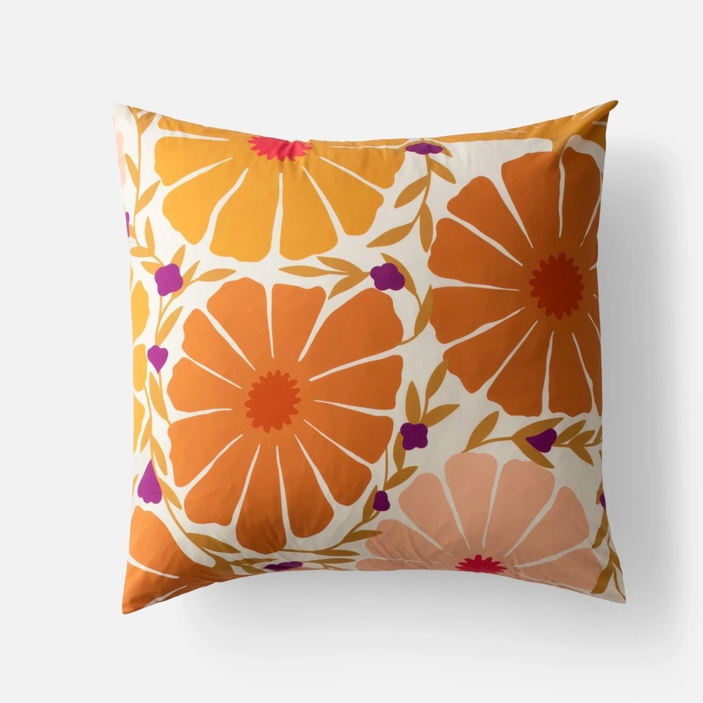 Schoolhouse Electric Sunburst Floral Twin Duvet & Pillow Sham